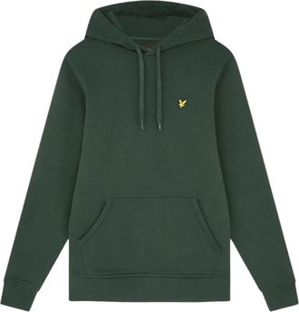 Lyle & Scott Iconica Hoodie - Heren - Hoodies - Groen - S - Katoen - Hoodies & sweatvesten