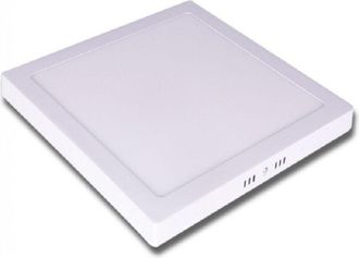 Trade Shop Trade Shop Traesio - Trade Shop - Pannello Plafoniera Led 24w Quadrato Luce Bianco Caldo Freddo Naturale