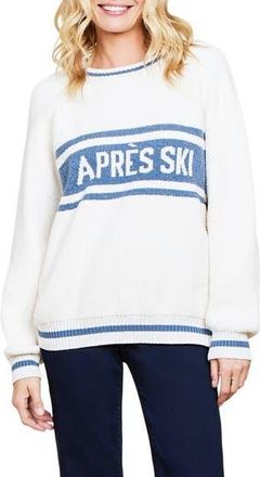 Barefoot Dreams CozyChic Apr&eacute;s Ski Sweater in Cream-Lakeside at Nordstrom Rack, Size 2