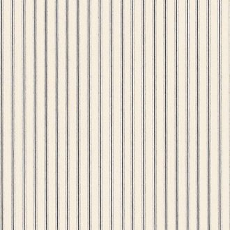 Ballard Designs Vintage Ticking Stripe Black Fabric by the Yard - Ballard Designs