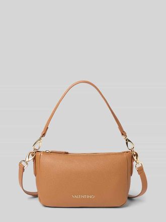 Valentino Handbags Shoulder Bag mit Logo-Applikation Modell Brixton in Cognac, Gr&ouml;&szlig;e 1