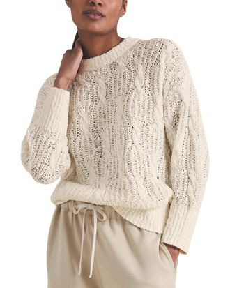 Reiss Oakley Crew Neck Textured Sweater