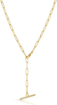 Thatch Natalie Toggle Y-Necklace in 14K Gold Plated at Nordstrom