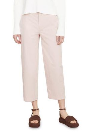 Vince Cotton Crop Pants in Rose Pearl at Nordstrom Rack, Size 12