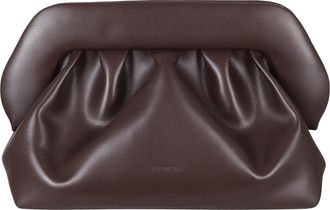 Themoir&egrave; Chocolate Plum Bios Medium Sculptural Vegan Fabric Bag