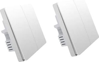 OEM Interruptor Inteligente, Tecnolog&iacute;a Zigbee, Control Remoto, No Requiere Neutro 2x2