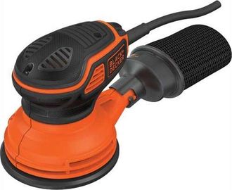Black+Decker Lijadora Exc&eacute;ntrica Con Cable 240 W &Oslash; 125 Mm - Black+decker - Ka199-s