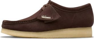 Clarks Wallabee - Heren - Veterschoenen - Bruin - 41 EU - Leer - Schoenen