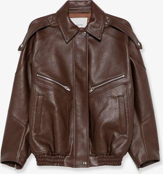 Frankie Shop Giubbino Hudson in ecopelle - THE FRANKIE SHOP - gender_Woman