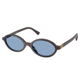 Miu Miu Accessoires, unisex, Bruin, ONE Size, Glimpse Zonnebril