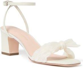 Loeffler Randall Kimora Knotted Bow Sandal in Pearl at Nordstrom Rack, Size 11.5