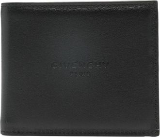 Givenchy Leren Bifold Portemonnee - Heren - Portefeuilles - Zwart - ONE Size - Leer - Accessoires