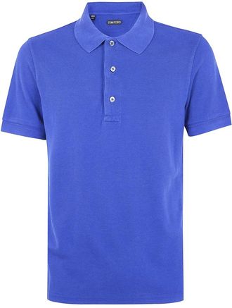 Tom Ford Heren, Tops, Blauw, Maat: L Katoen