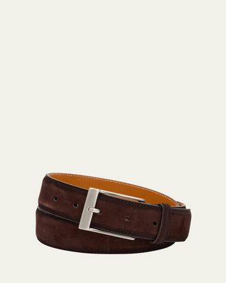 Magnanni Mens Telante Suede Belt