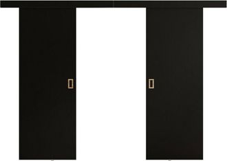 Mirjan24 Mobilier1 - Puerta Corredera Dover 198, Negro