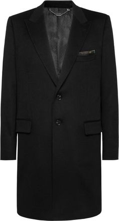Billionaire Boys Club Coat Long - Heren - Mantel - Zwart - S - Kasjmier - Jassen