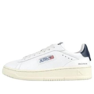 Autry Autry Dallas Leather Low White Navy ADLW-NW05