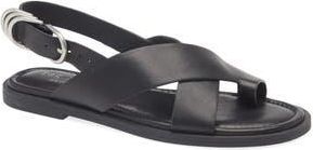 Rag & Bone Gia Toe Loop Sandal in Black at Nordstrom Rack, Size 6.5Us / 36.5Eu