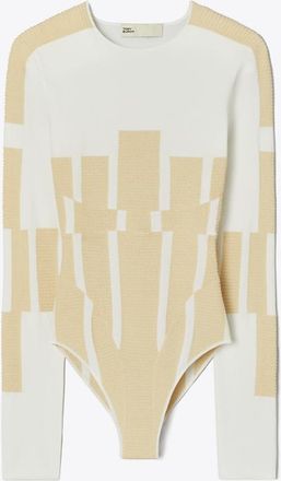Tory Burch Womens Viscose Knit Bodysuit, size M