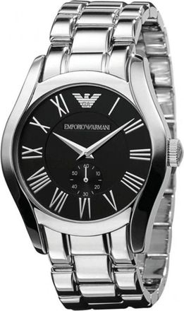Emporio Armani Klassiek Horloge - Heren - Horloges - Grijs - ONE Size - Accessoires