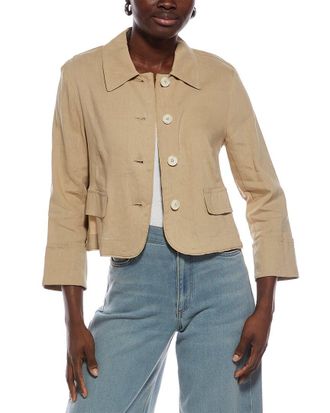 Marc Cain Linen-Blend Jacket