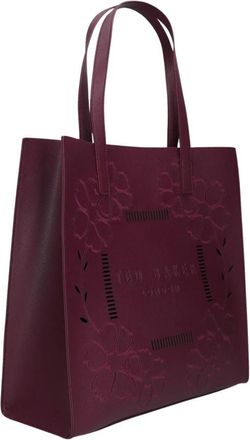 Ted Baker Rowcon Shopper - Dames - Shoppers - Rood - ONE Size - Leer - Tassen