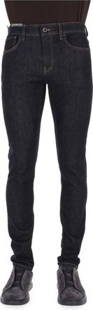 Pantaloni Torino Swing Jeans - Heren - Slim Fit Jeans - Blauw - W33 - Katoen - Jeans