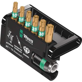 Wera Assortiti Bit-Check 7 Tx Diamante 1, 7 Camere