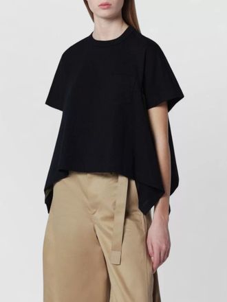 sacai draped t-shirt