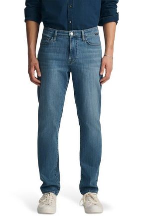 Mavi Steve Athletic Slim Fit Jeans in Mid Supermove at Nordstrom, Size 30 X 32