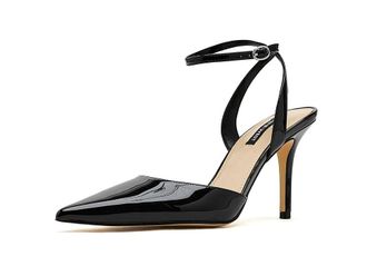 Nine West Grana Womens Shoes Black Patent : 8.5 M, Synthetic