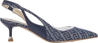 Liu Jo Tacco Pomp - Dames - Pumps - Blauw - 38 EU - Leer - Schoenen