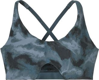 Patagonia Maipo Low Impact Adjustable Bra Sport-BH f&uuml;r Damen | grau/blau