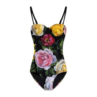 Dolce & Gabbana Dames, Badkleding, Veelkleurig, Maat: S Polyamide