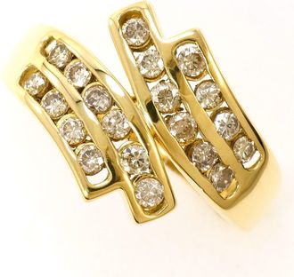 C&A Yellow Gold Yellow Gold (18K) Band Ring (Pre-Owned)