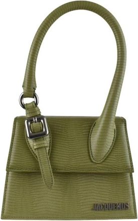 Jacquemus Pre-owned Le Chiquito Moyen - Dames - Vintage Mini Tas - Groen - ONE Size - Leer - Vintage