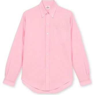 Fortela King Classic Cotton Shirt in Pink at Nordstrom, Size Xx-Large Eu
