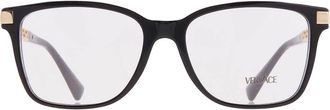 Versace Demo Square Mens Eyeglasses VE3340U GB1 57