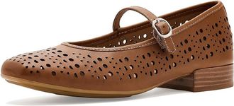 S&ouml;fft Ellie Womens Flat Shoes Luggage : 8.5 M (B), Leather