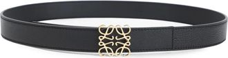 Loewe Belts, female, Black, Size: 70 CM Reversible Anagram Belt