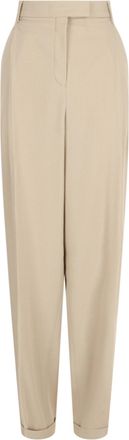 Ferragamo Wide-Leg Wool Trousers