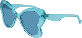 Liu Jo LJ775S 445 Womens Sunglasses Blue Size 53