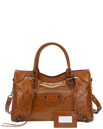 Tiffany & Fred Distressed Leather Satchel
