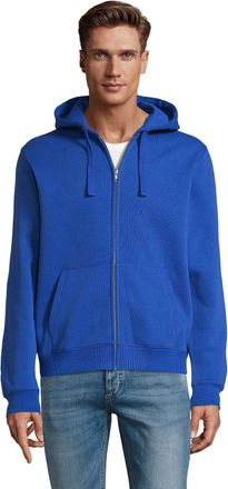 SOLS Heren Spike Full Zip Hoodie (Koningsblauw)
