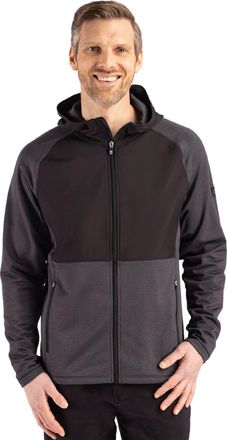 Cutter & Buck Peshastin Fleece Recycled Mens Hybrid Jacket