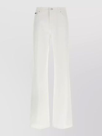 Dolce & Gabbana denim wide-leg trousers