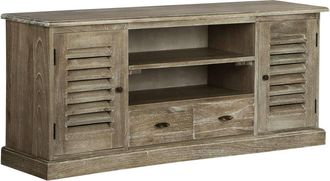 vidaXL Mueble Para Tv Madera Maciza De Mindi 145x35x60 Cm Vidaxl