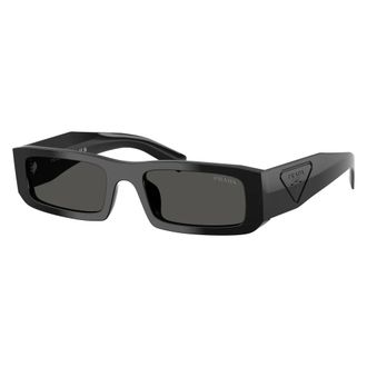 Prada Sunglasses, unisex, Black, Size: 54 MM Rectangular Sunglasses