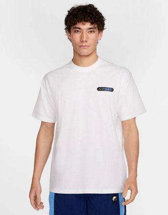 Nike Mens Nike Air Max Connect T-Shirt White - Size: 36
