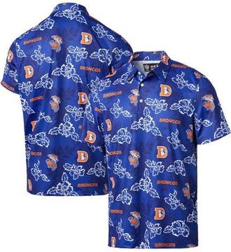 Reyn Spooner Mens Reyn Spooner Royal Denver Broncos Throwback Pua Performance Polo at Nordstrom, Size Medium